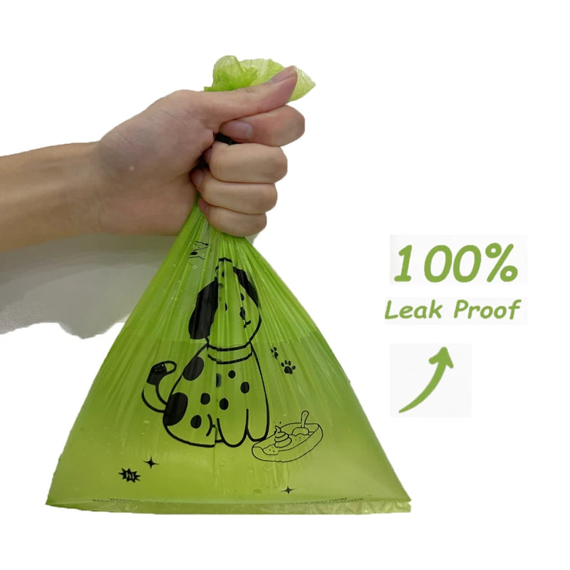 EPI Biodegradable Dog Poop Bags Lavender Scented Pet Poop Bags With Holder Extra Thick Leakproof Dog Poop Bags With Dispenser