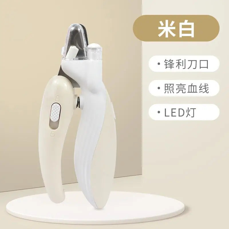 Xiaomi Professional Pet Nail Clippers with LED Light Pet Claw Grooming Scissors for Dogs and Cats Claw Nail Trimmer Pet Supplies