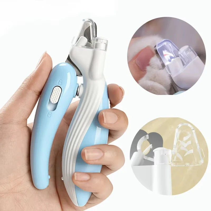 Xiaomi Professional Pet Nail Clippers with LED Light Pet Claw Grooming Scissors for Dogs and Cats Claw Nail Trimmer Pet Supplies
