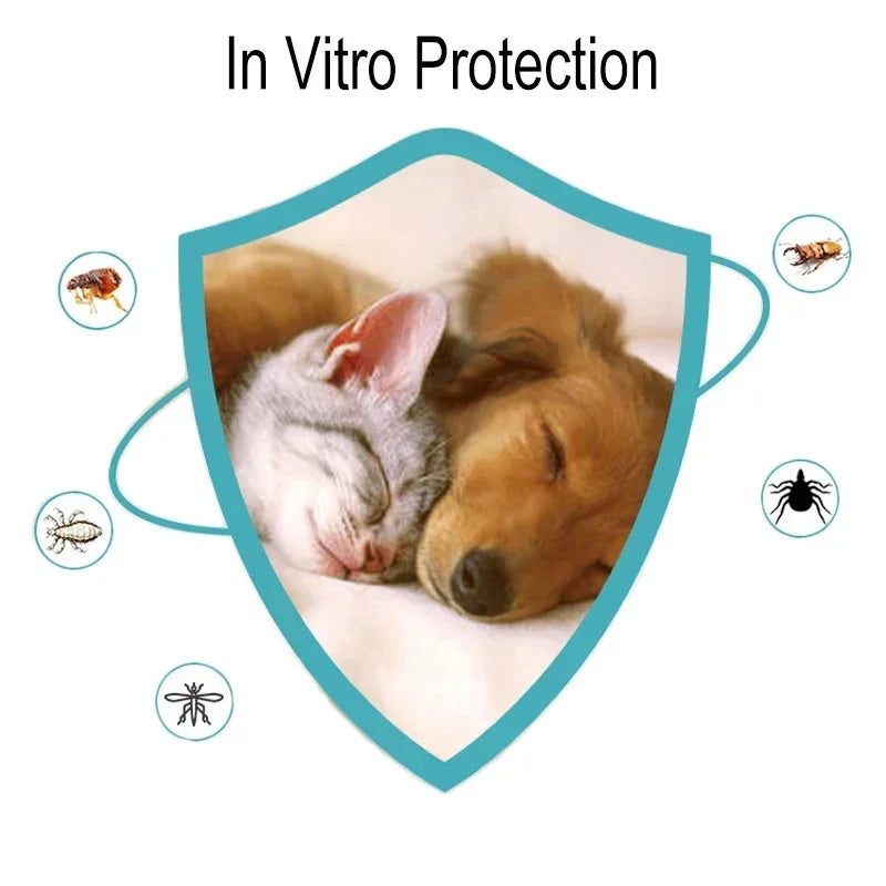 Pet Dog Flea Killer Vitro Drops Long-Lasting Control Repel Anti Fleas Cat Ticks Lice Insect Remover For Cats Dogs Repeller 120ML