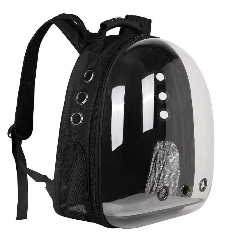 Pet Cat Space Bag Travel Pet Carrying Backpack Transparent Breathable Pet Travel