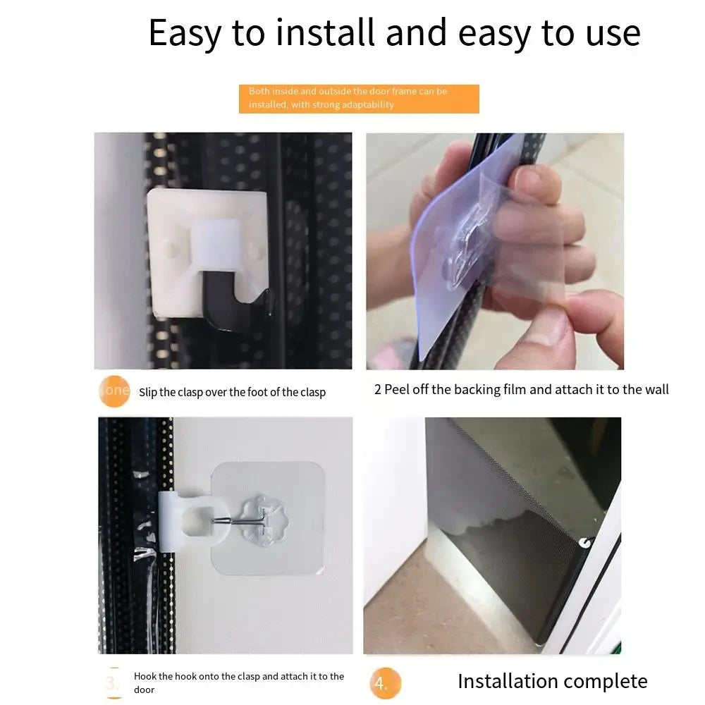 Retractable Pet Safety Gate Wide, Indoor Mesh Fence for Dogs & kitten, Mounting Accessories Included for Doors & Hallways